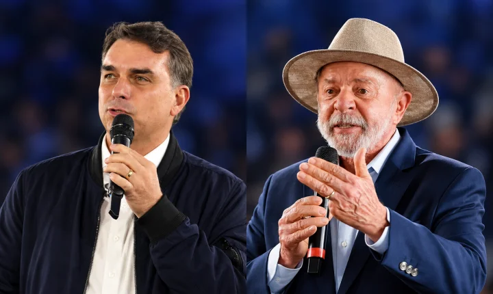 Flávio Bolsonaro alcança 52% dos votos válidos, enquanto Lula registra 48%